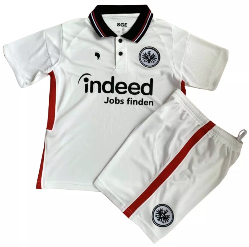 Kit infantil Eintracht Frankfurt 2020 2021 II Away jogador